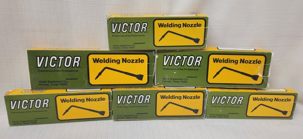 Victor Welding Nozzle Lot, 7 Total