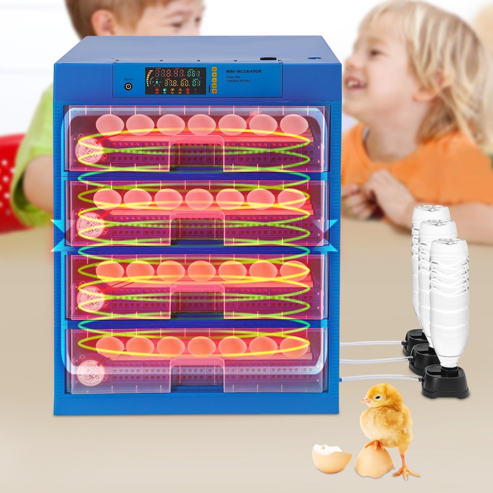 256 Egg Incubator Automatic Egg Turning & Temperature Control Digital Incubators