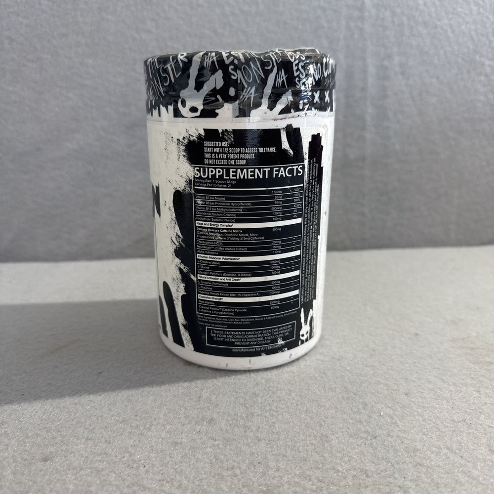 AfterDark Inhuman Pre-Workout Paradise Punch