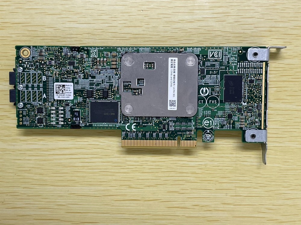 Dell PCI-E Dual Port SATA/SAS Raid Controller Module Card 44GNF Half Height