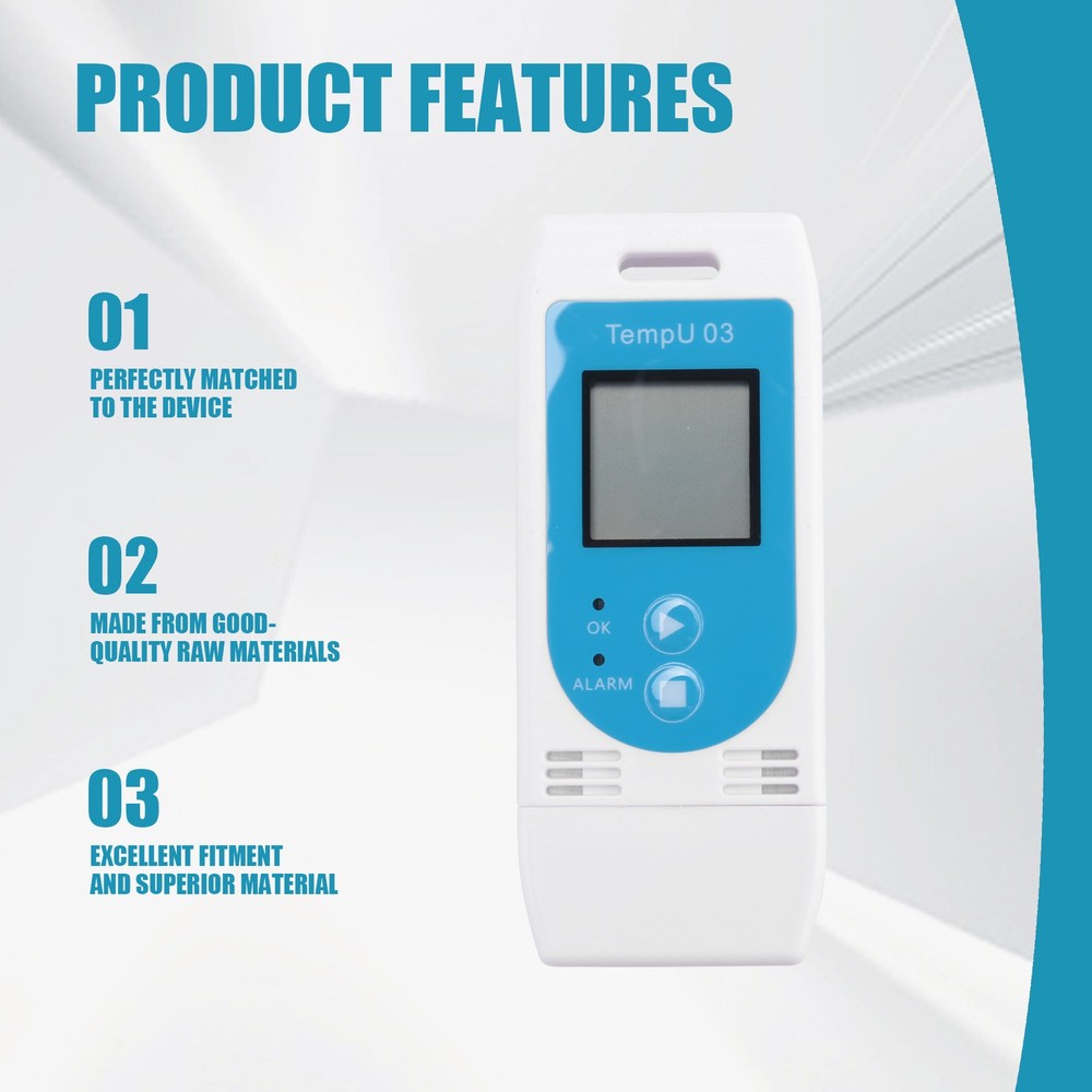 1 Pcs TempU 03 USB Temperature Humidity Data Logger Reusable TEMP4057
