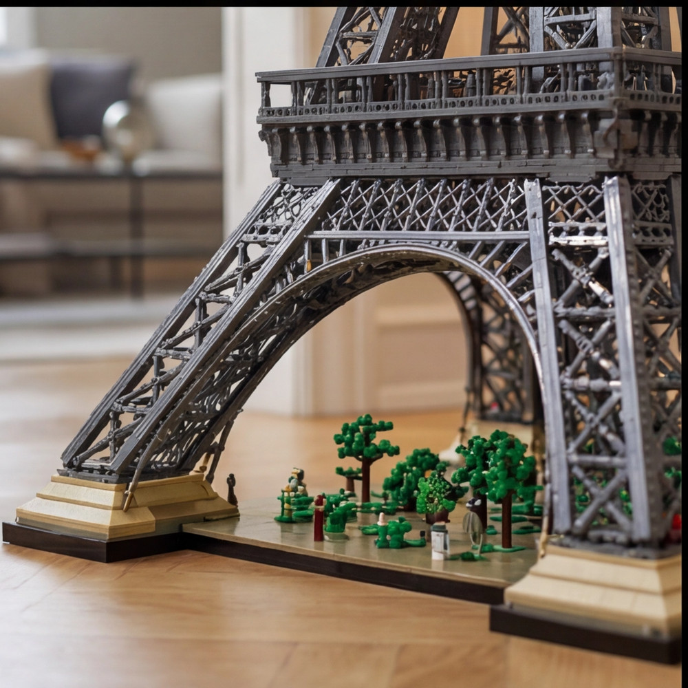 1.5m Eiffel Tower 10307 10001PCs Paris Architecture Model Building Assembly Kit