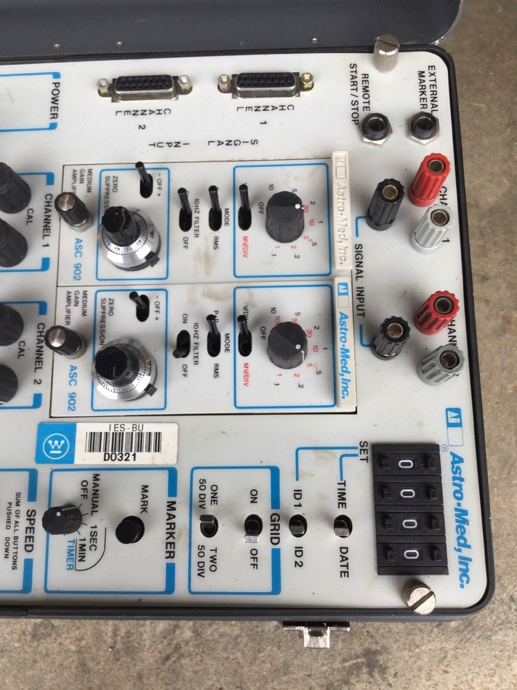 Astro-Med Dash II Model MT Two-Channel Chart Recorder, AstroMed DashII