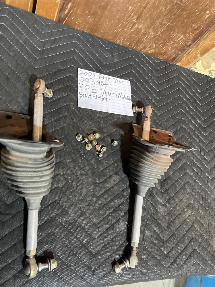 2007 Polaris RMK 700 steering tie rods right left set Bin 003