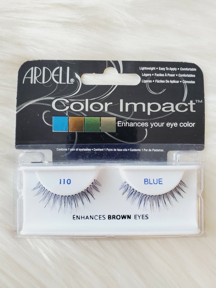 2 Pack Ardell Color Impact Lashes #110 Blue