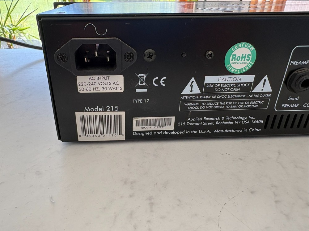 ART Pro Channel DJ Mixer Table