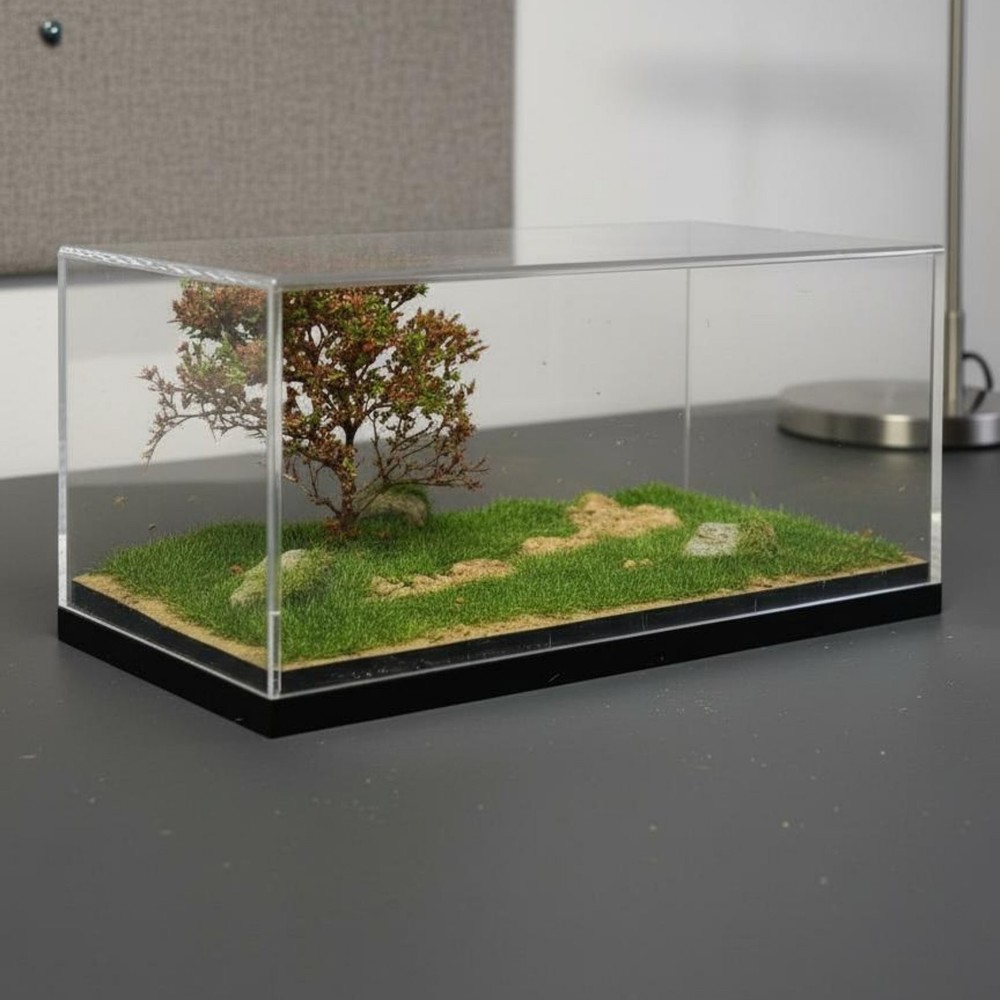 1:64 Scale Model Display Container High Clearness