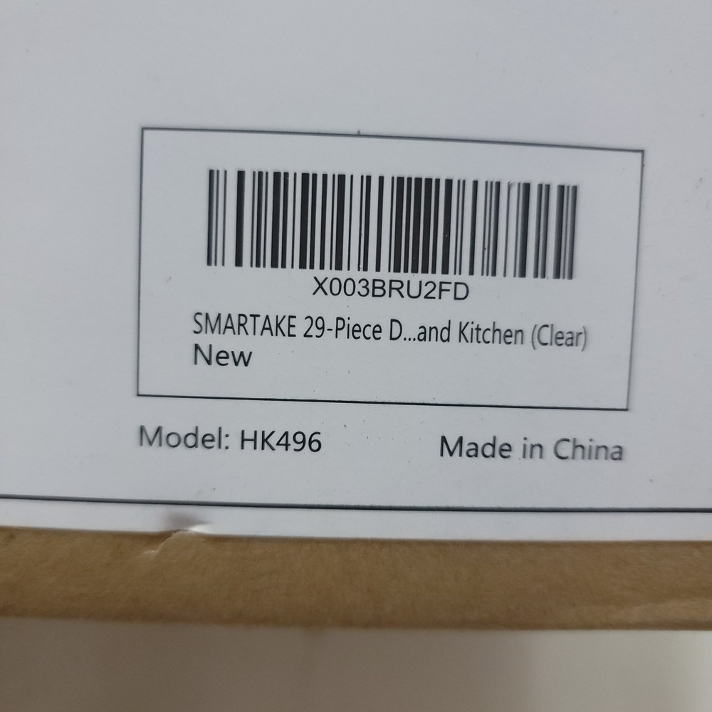 Smartake Drawer Organizer (29 Piece Set) Clear HK496