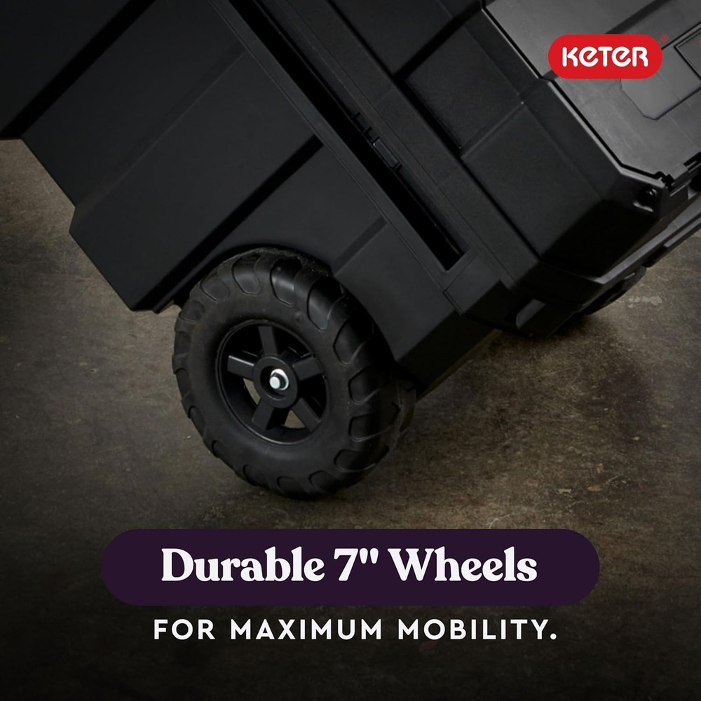 Masterloader Resin Rolling Tool Box with Locking System and Removable Bins – ...