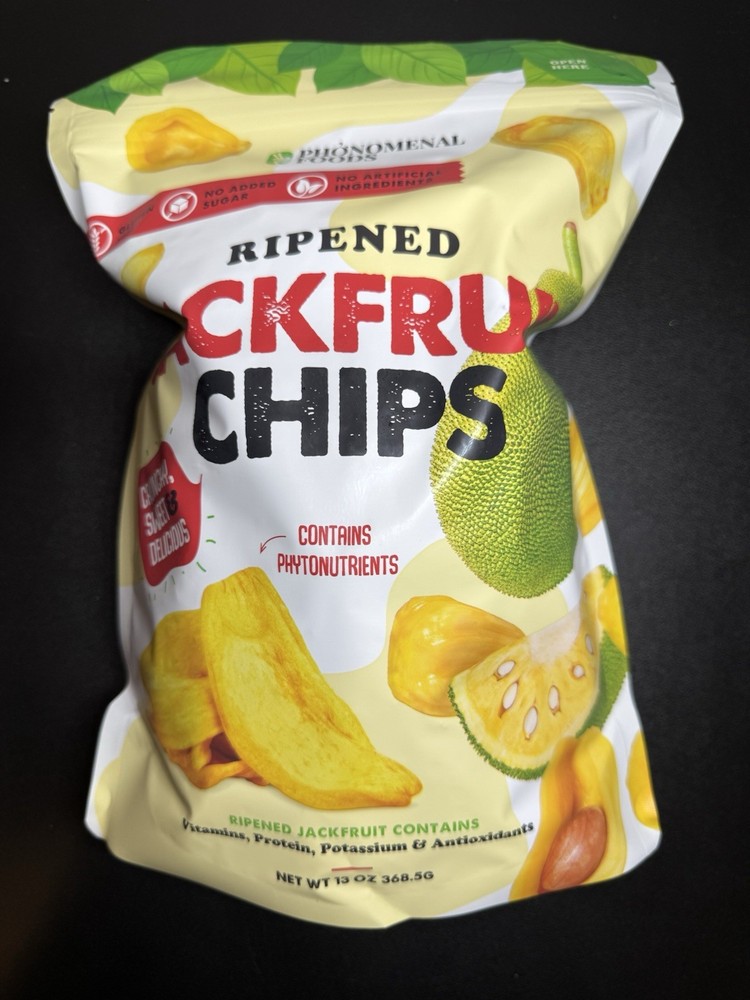 Phonomenal Foods Ripened Jackfruit Chips, 13 Ounce