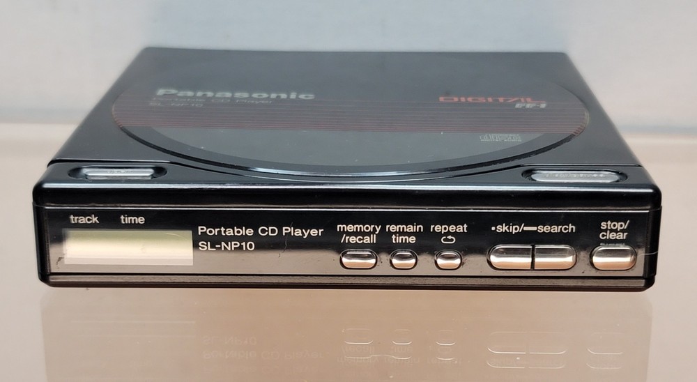 Panasonic SL-NP10 / Technics SL-XP5 Portable CD Player Discman working