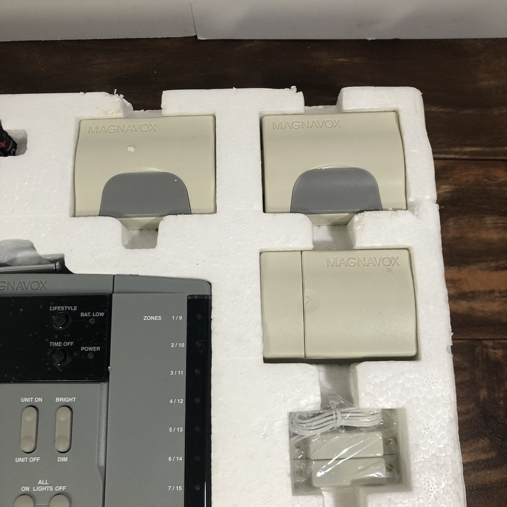 Magnavox OHC601 Wireless Home Security System Expandable New Complete SEE