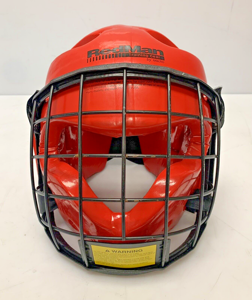 Macho RedMan Training Gear Head Protection Red
