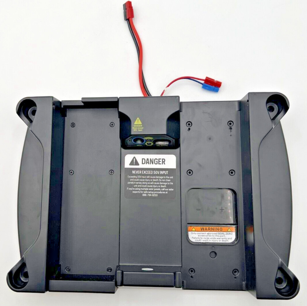 YETI 3000X GOAL ZERO INPUT + OUTPUT PLATE, USED