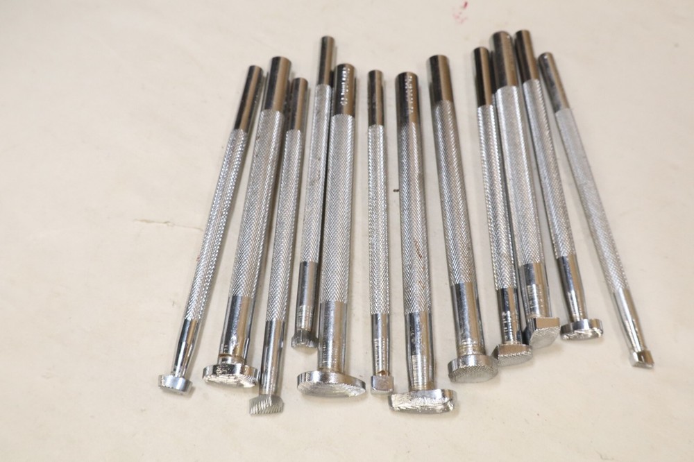 Craftool Leather Stamp / Punch Punches 12 Texture Textured