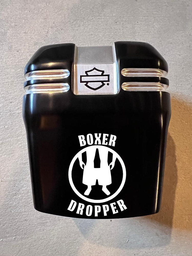 Harley Boxer Dropper horn cover