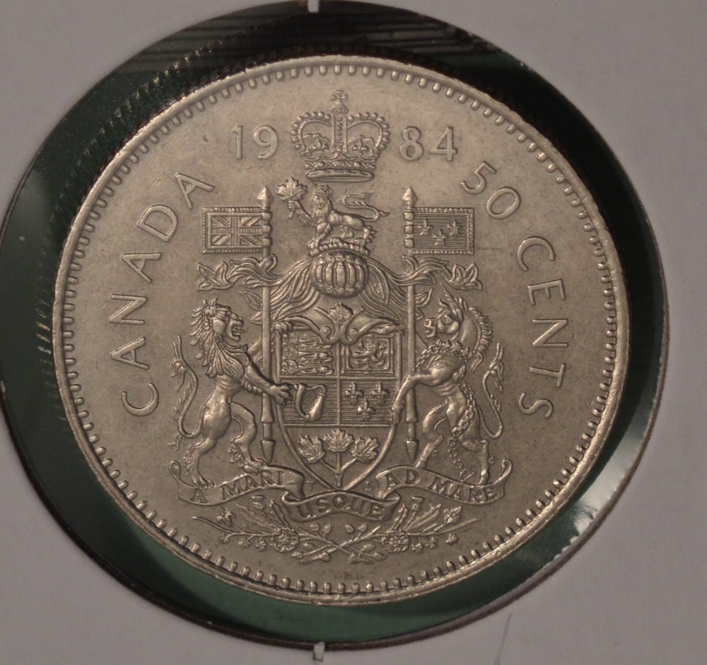 1984 Canada Fifty Cents - Uncirculated   🇨🇦🇨🇦