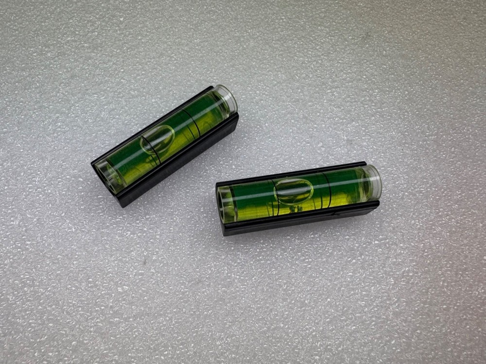 Mechanical Clock Bubble Level Set of 2