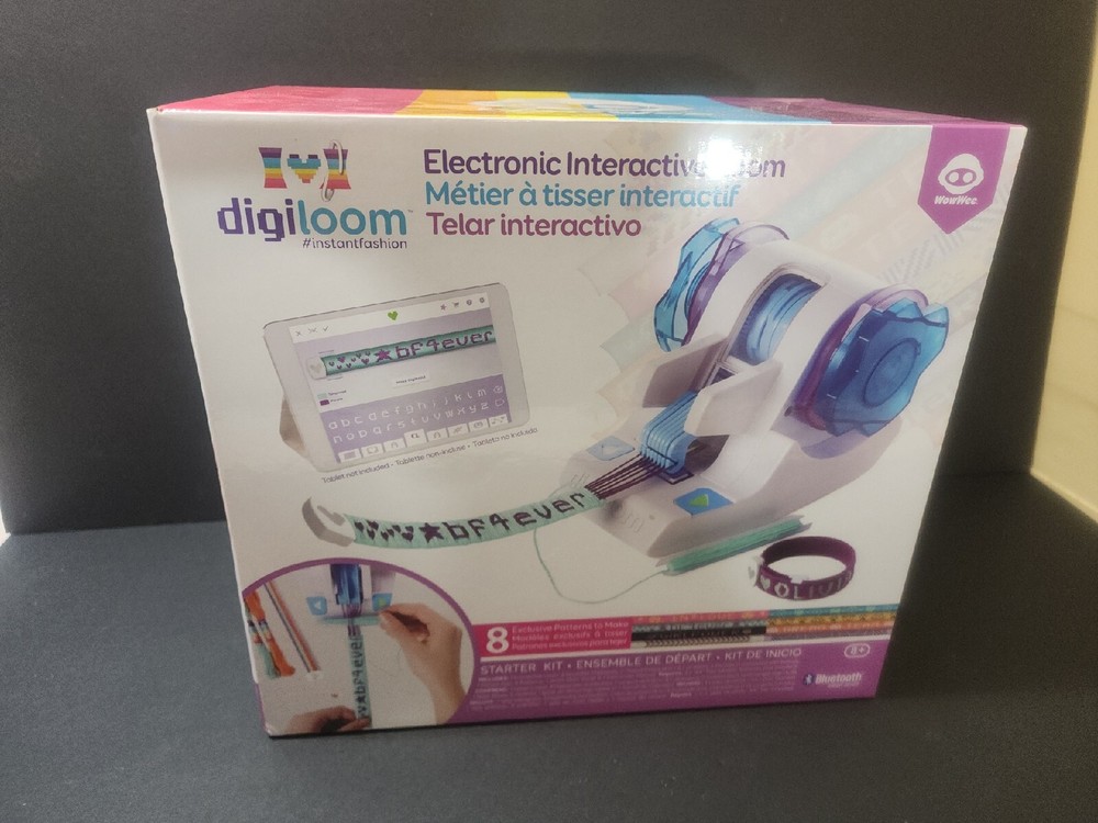 NEW Digiloom Electronic INTERACTIVE LOOM STARTER KIT Custom Friendship Bracelets