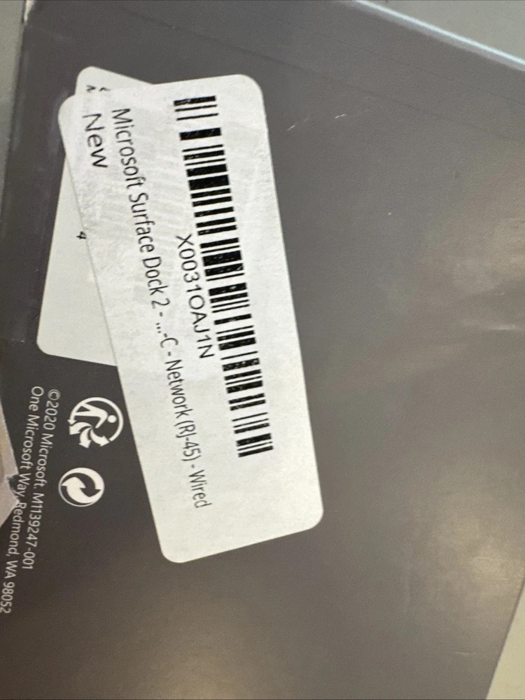 Microsoft Surface Dock 2 Laptop Docking Station Black