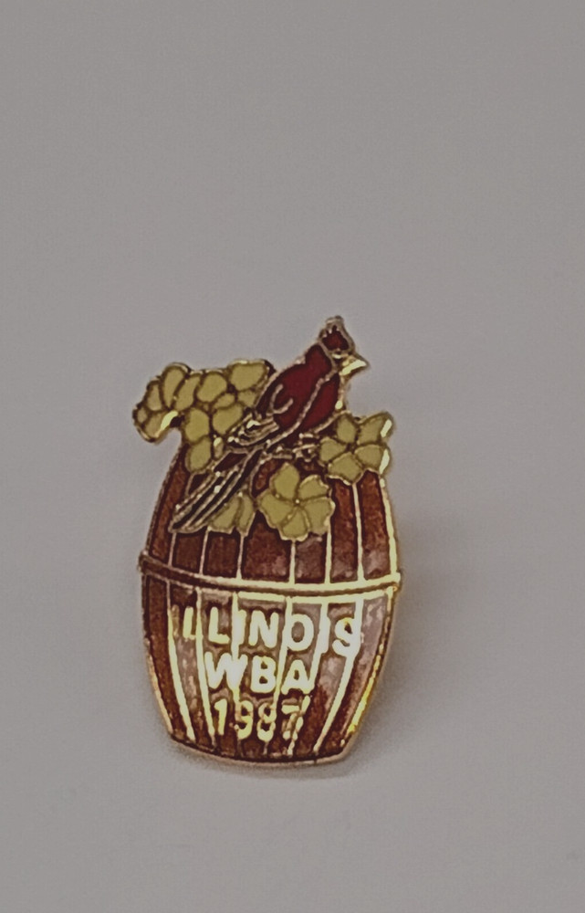 ILLINOIS WBA 1987 Bowling Lapel Pin