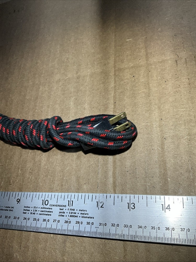 Vintage 6ft Eagle Appliance Cord with On Off Switch 1027