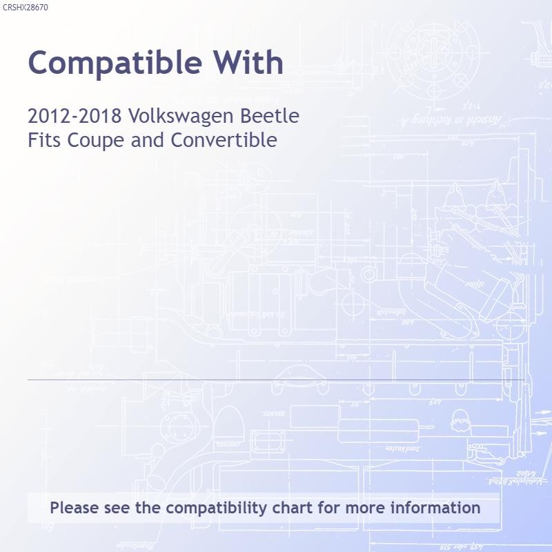 Replacement POM Plastic Front Passenger Side Outer Fender Brace