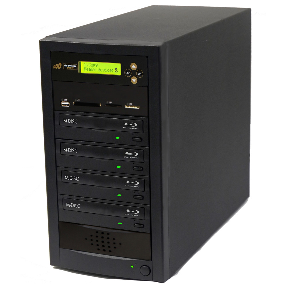 Acumen Disc 1:3 Media Mirror PLUS Duplicator Blu-Ray - Flash (SD/CF/MS/MMC/USB)