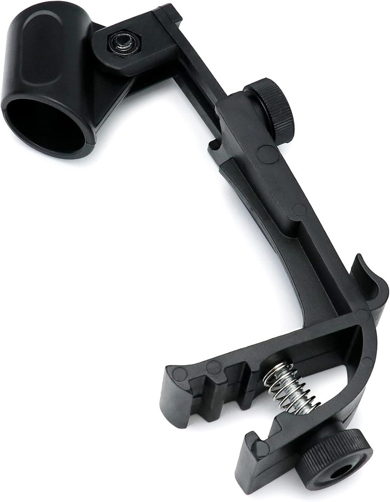 2 Pack Drum Microphone Holder for Shure SM57 Dynamic Instrument Microphone Black