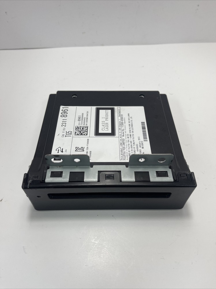 2014 Chevrolet Impala Audio Dash CD Player Module OEM 23118961