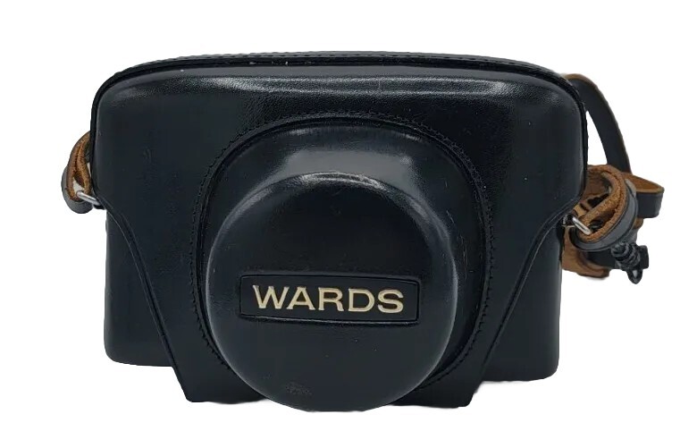 Wards Black Leather Case Exc Physical Condition