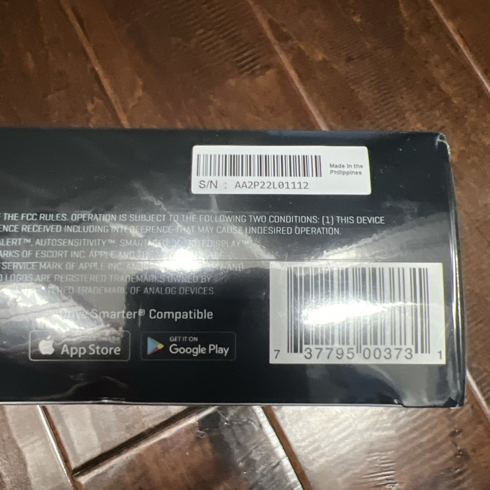 ESCORT MAX 360C MKII LASER RADAR DETECTOR SEALED-