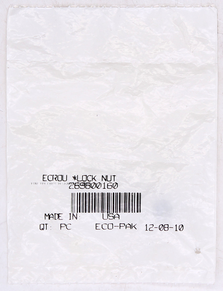 Lock Nut Part Number - 269800160 For Sea-Doo