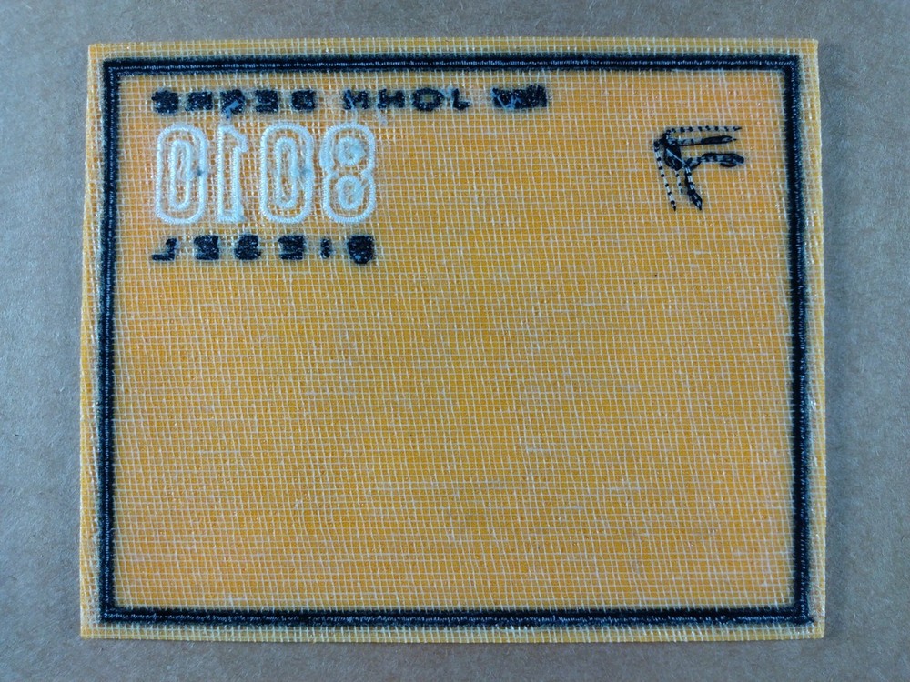John Deere Model 8010 Diesel Tractor 4" x 5" Vintage Patch
