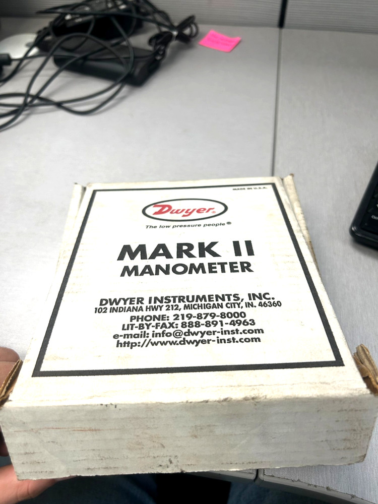 Dwyer Mark II Manometer MM-80