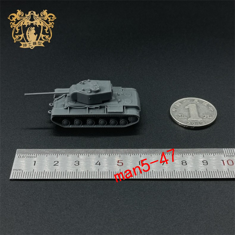 3D Printed 1/72 Soviet T-150 Heavy Tank Model Unpainted