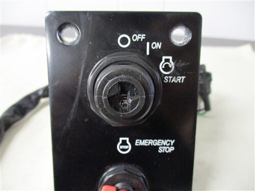 SUZUKI SINGLE IGNITION & KILL SWITCH PANEL W/ KEYS MARINE BOAT