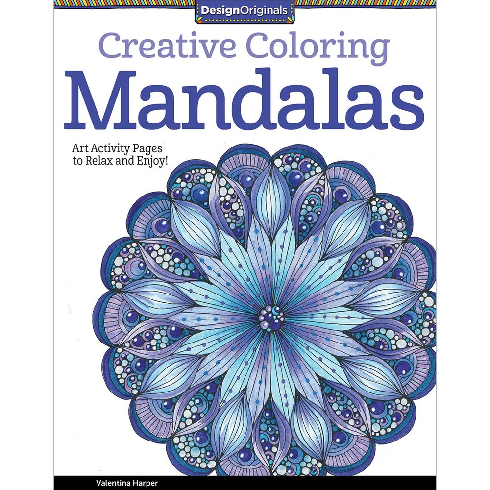 Mandalas Creative Coloring Book-Softcover