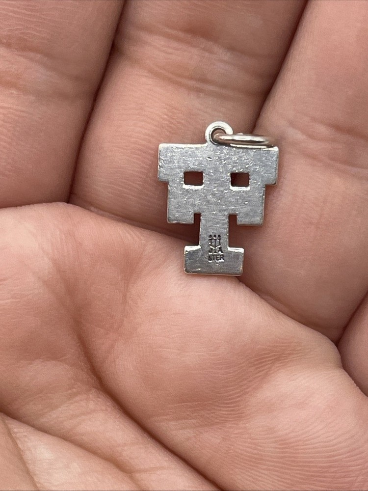 James Avery Retired Sterling Silver “Texas Tech” Charm