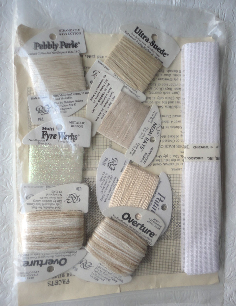 RUTH DILTS Needlepoint Design Kit FACETS for Rainbow Gallery