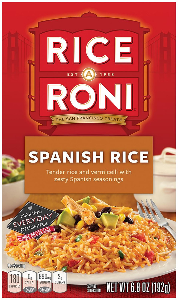 , Spanish Rice, 6.8 Ounce (Pack of 12)