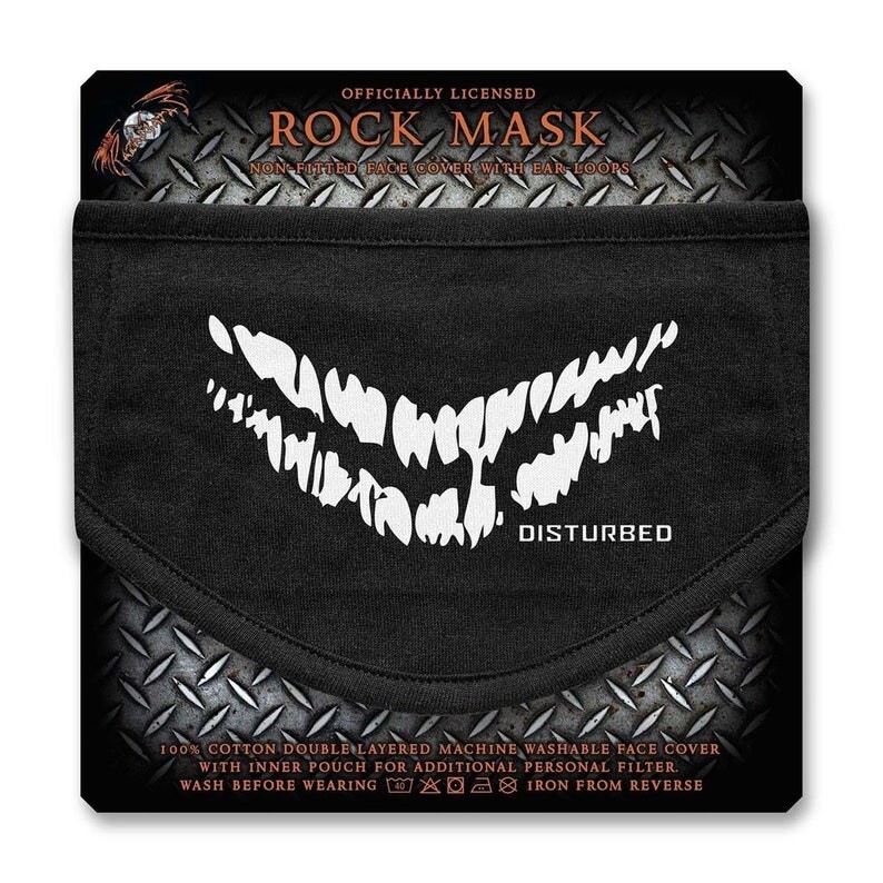 DISTURBED FACEMASK - official product