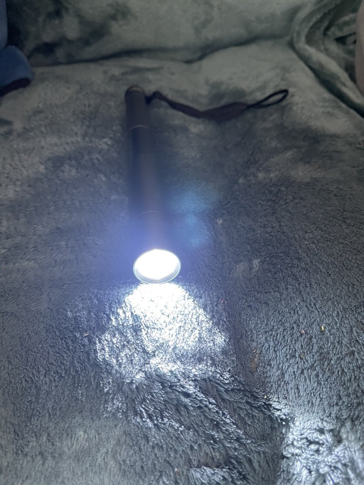 LED Multi Function 3 Mode Baseball Stick Aluminum Alloy Flashlight 11” SEE VIDEO