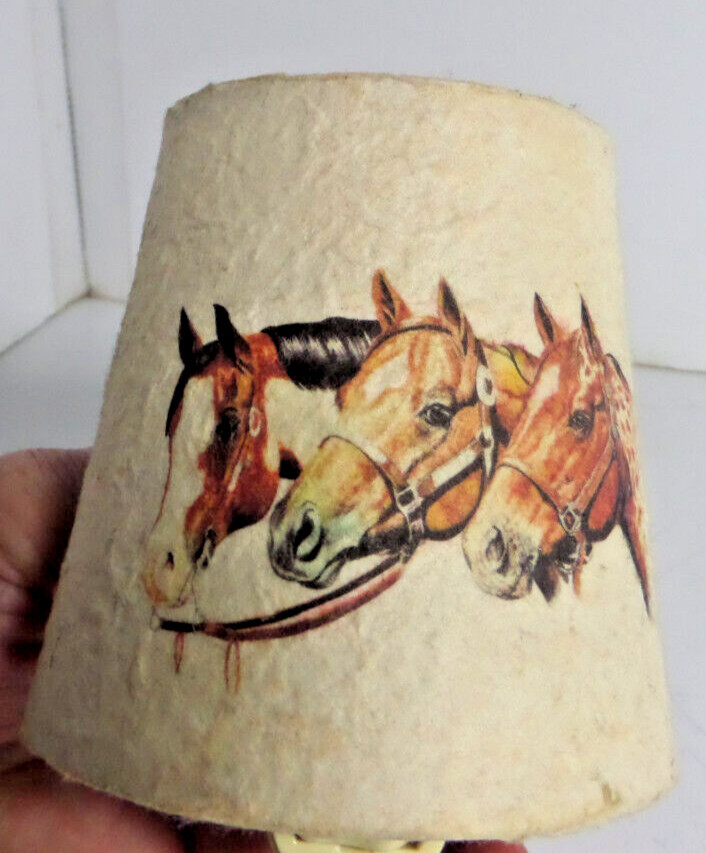 night light Horses vintage