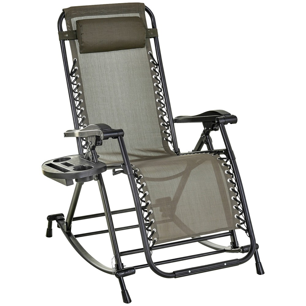 Reclining Lounge Zero Gravity Weightless Feel Double Bungee Support System
