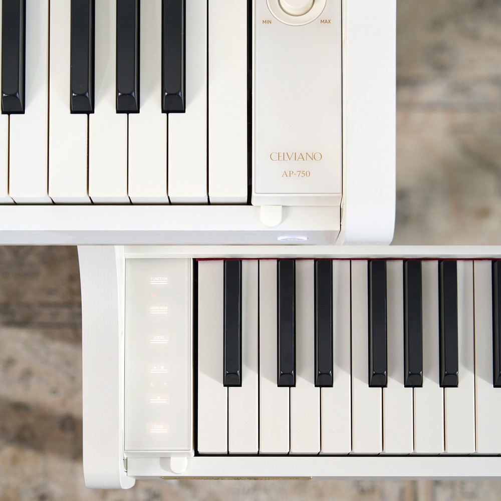 Casio AP-750 Celviano 88-Key Digital Piano - White