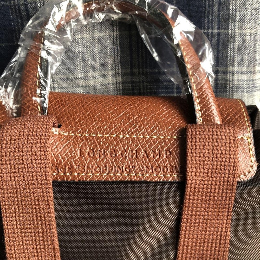 Longchamp Backpack Nylon Le Pliage Brown New From Japan