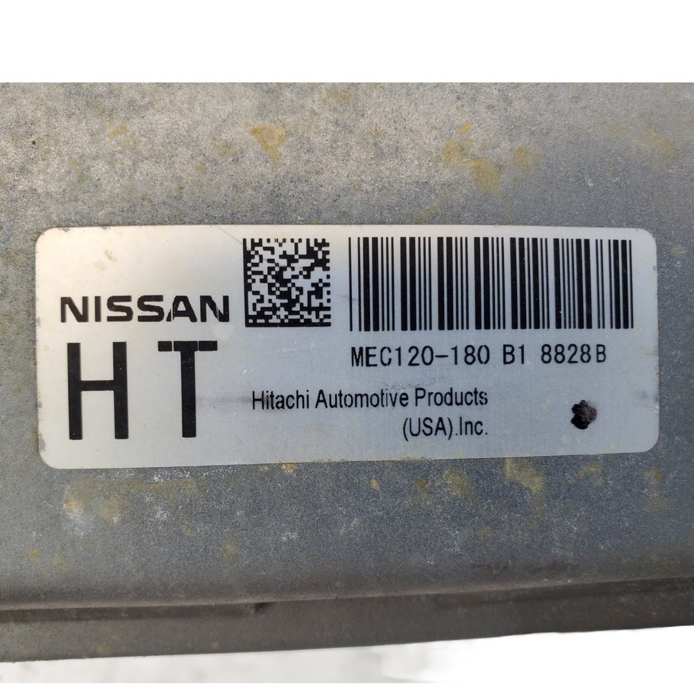 2009 Nissan Altima Computer Engine Control ECU ECM Brain Box Module MEC120-180B1