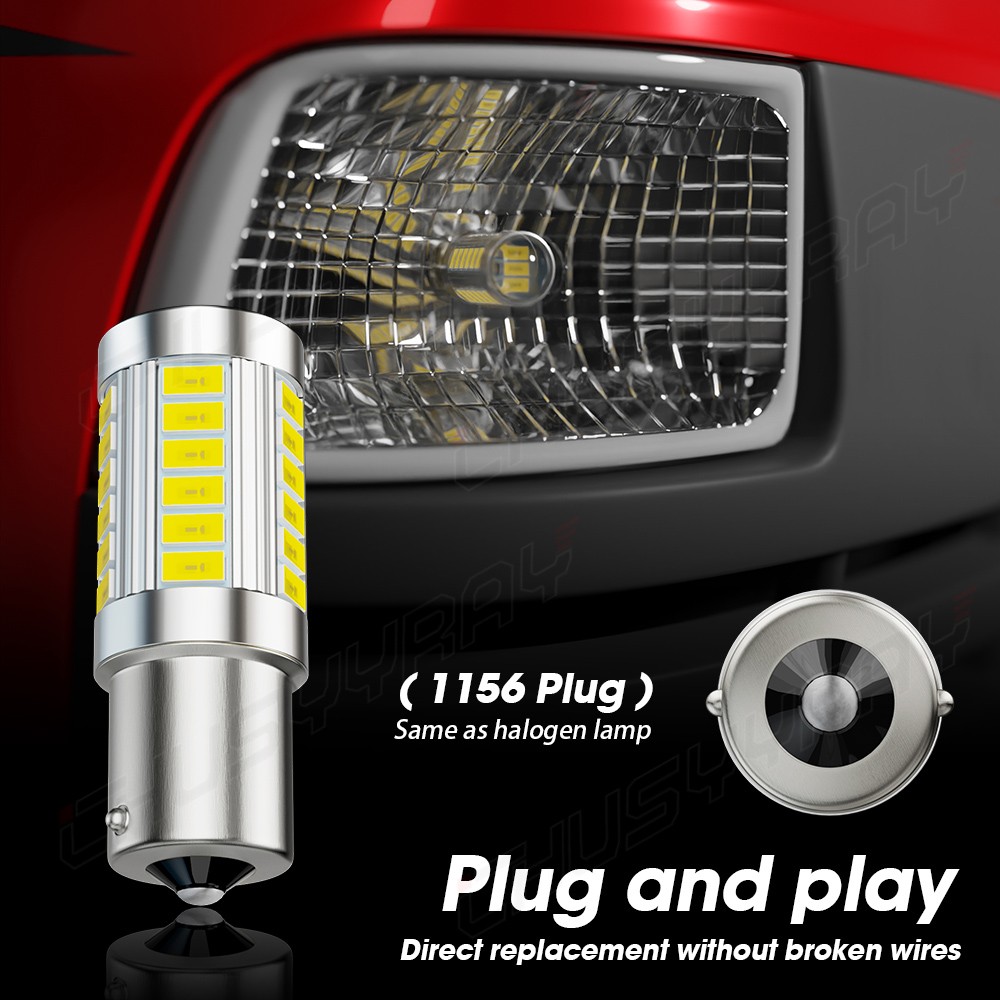 4x LED light bulbs for Deere E110 E100 E120 E130 E140 headlights lights mower
