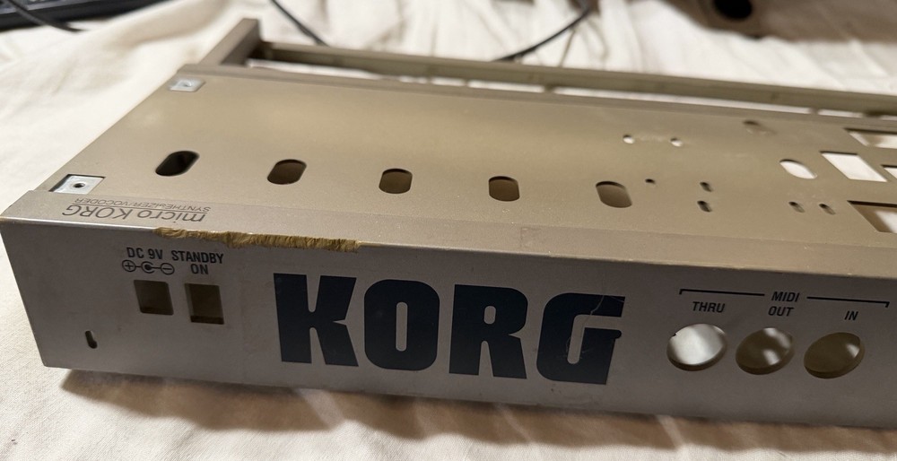 MicroKorg Replacement Top Shell and Faceplate